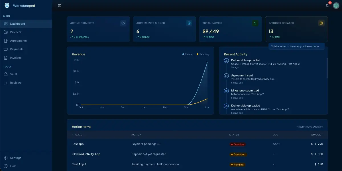 WorkStamped - Screenshot 4