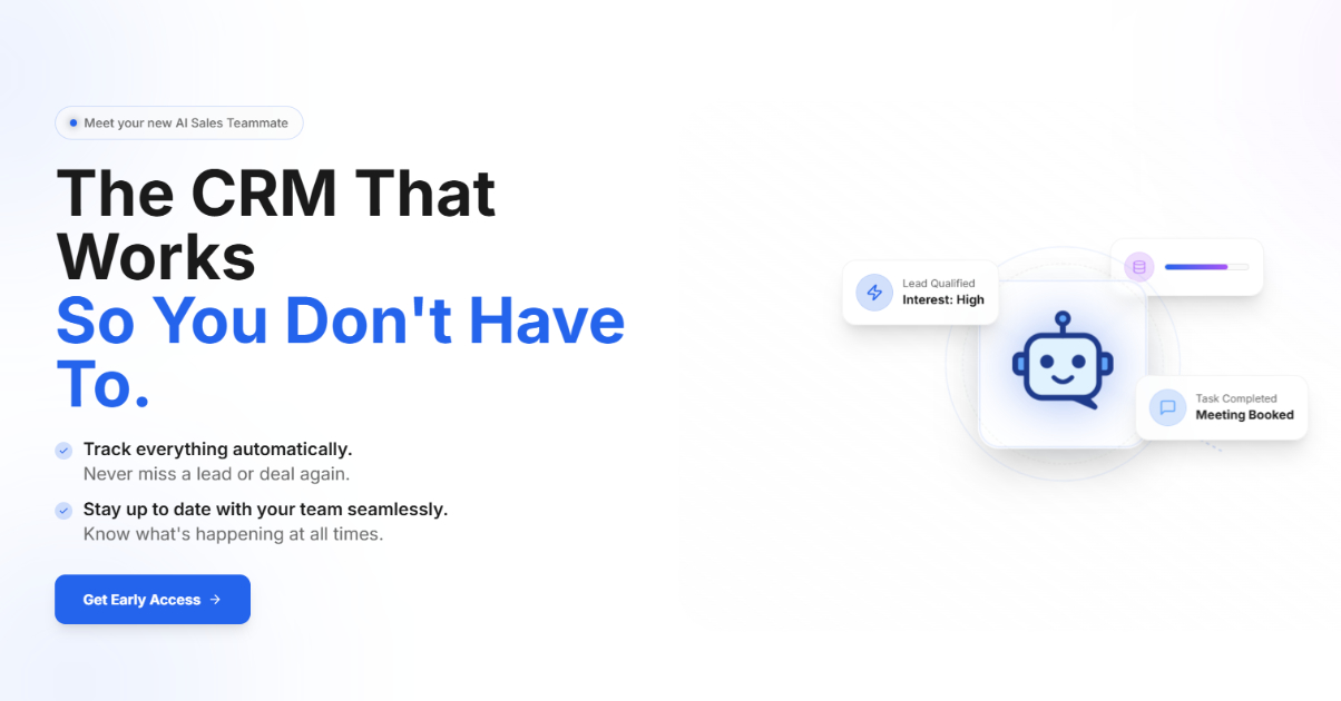 AutoCRM - Screenshot 1