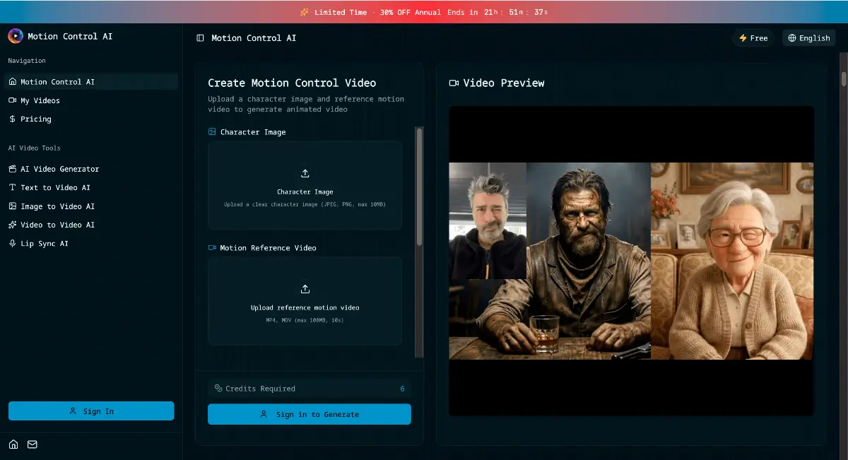 Motion Control AI - Screenshot 2