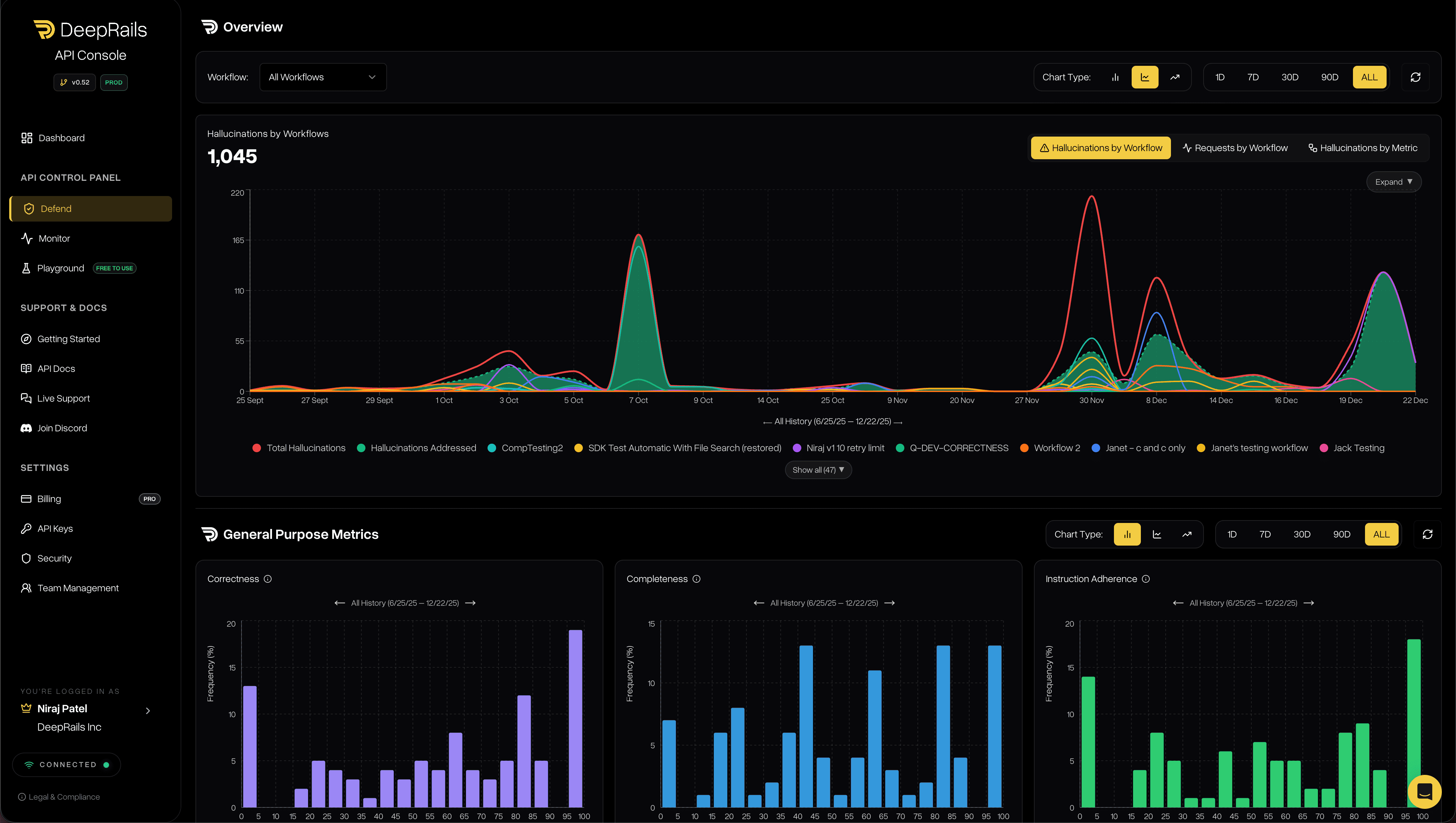 DeepRails - Screenshot 1