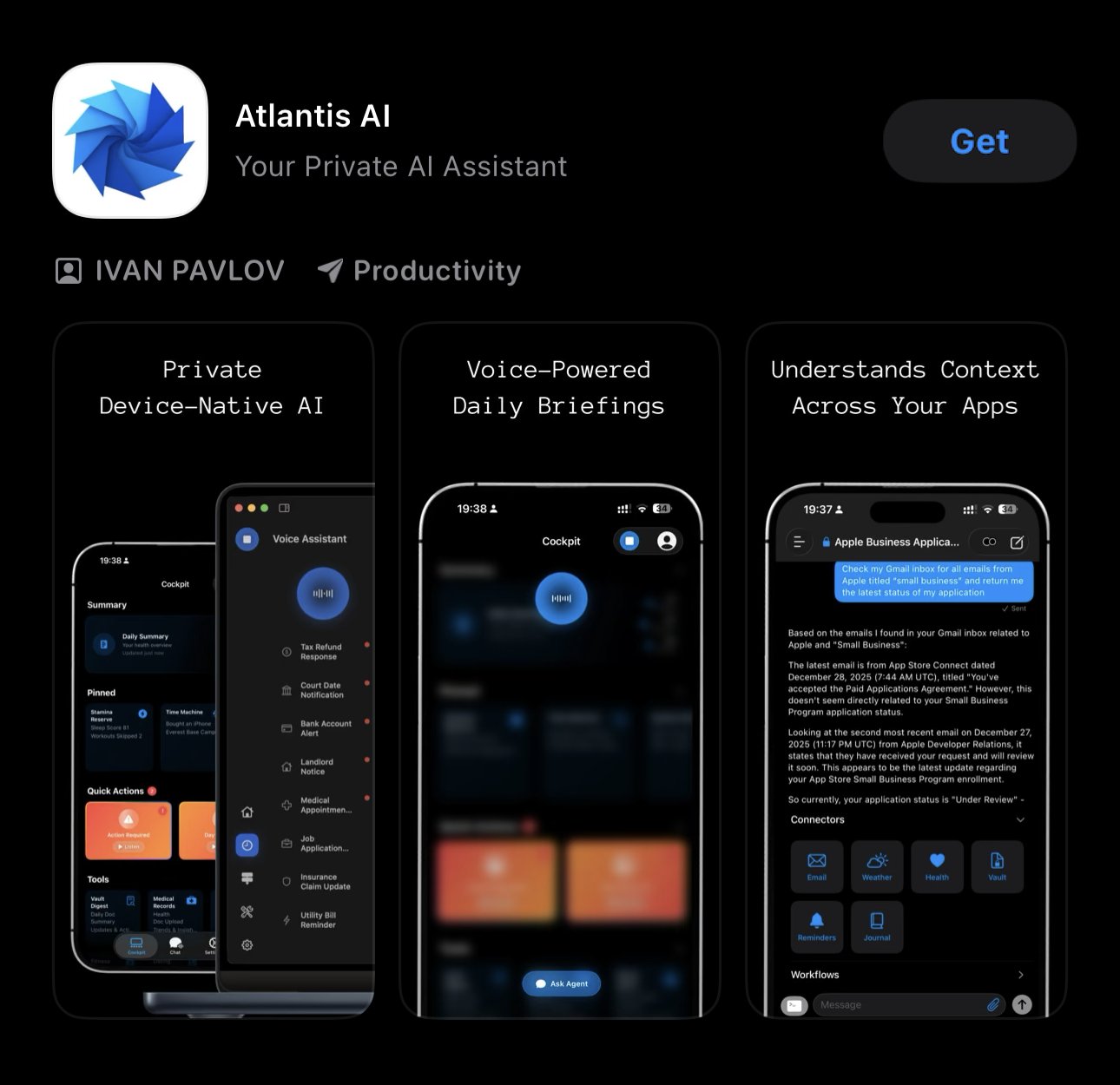 Atlantis AI - Screenshot 1