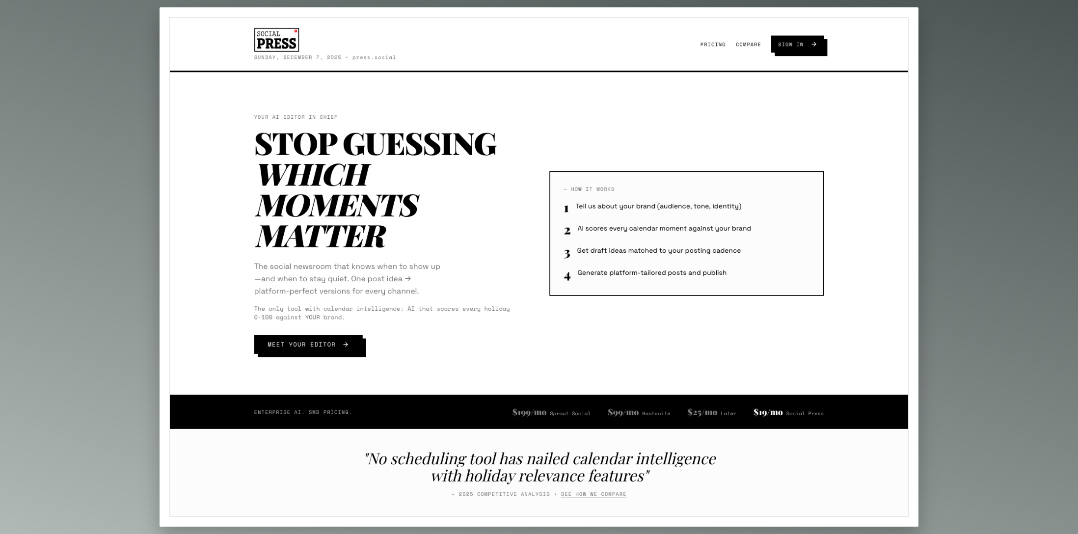 Social Press - Screenshot 1