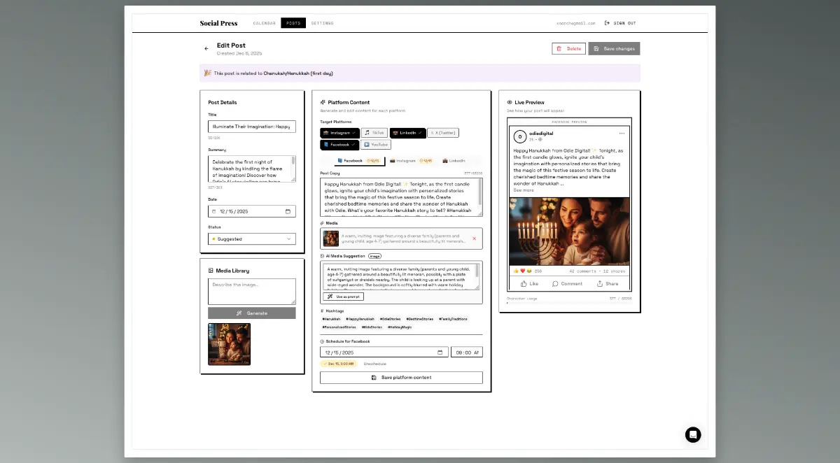 Social Press - Screenshot 3