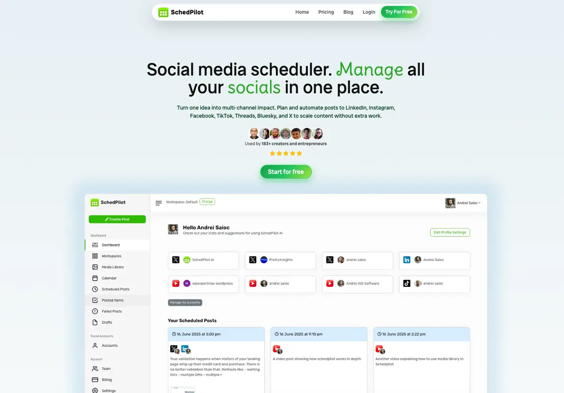 Schedpilot - Screenshot 1
