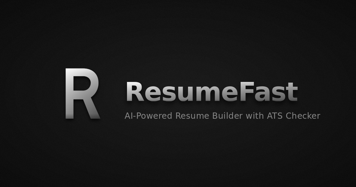 ResumeFast - Screenshot 1