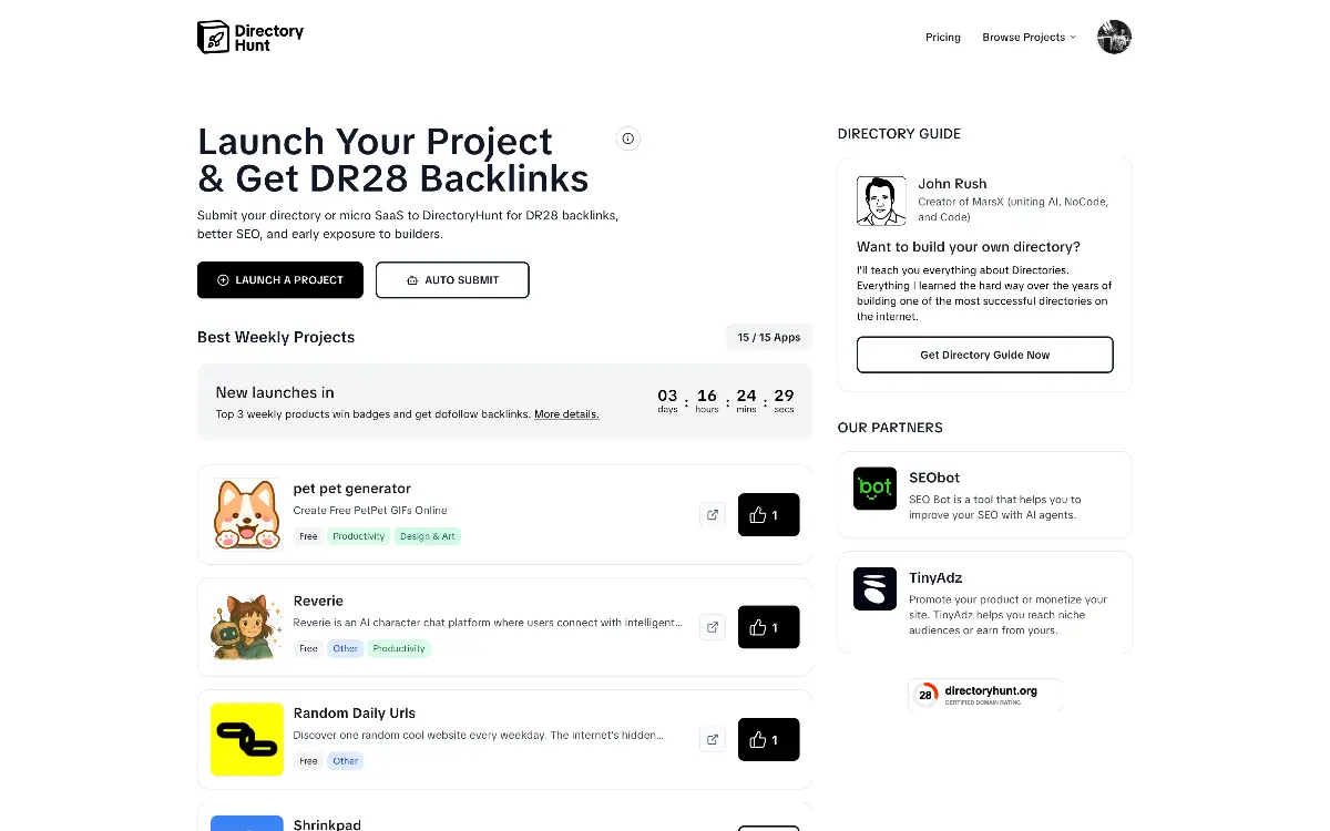 Directory Hunt - Screenshot 1