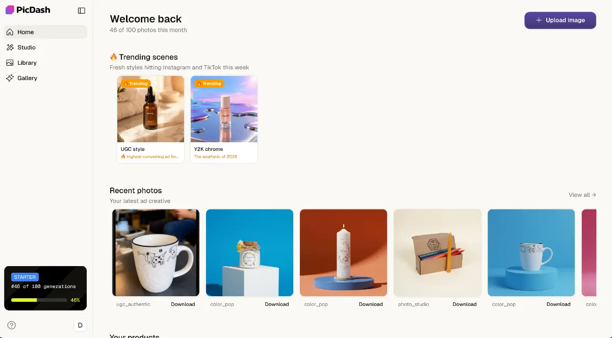 PicDash - Screenshot 2